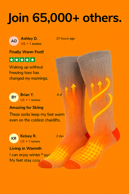 Embera USB Heated Socks