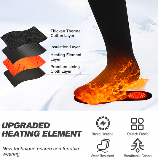 Embera USB Heated Socks